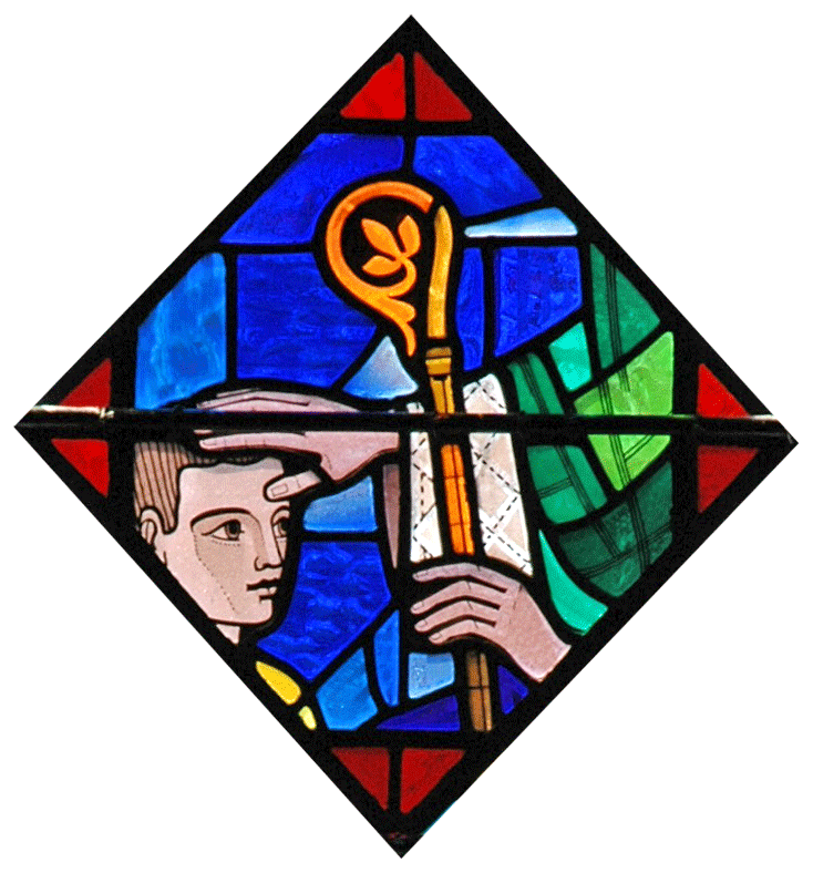 stained glass confirmation