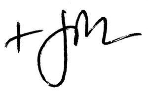 signature of Archbishop John